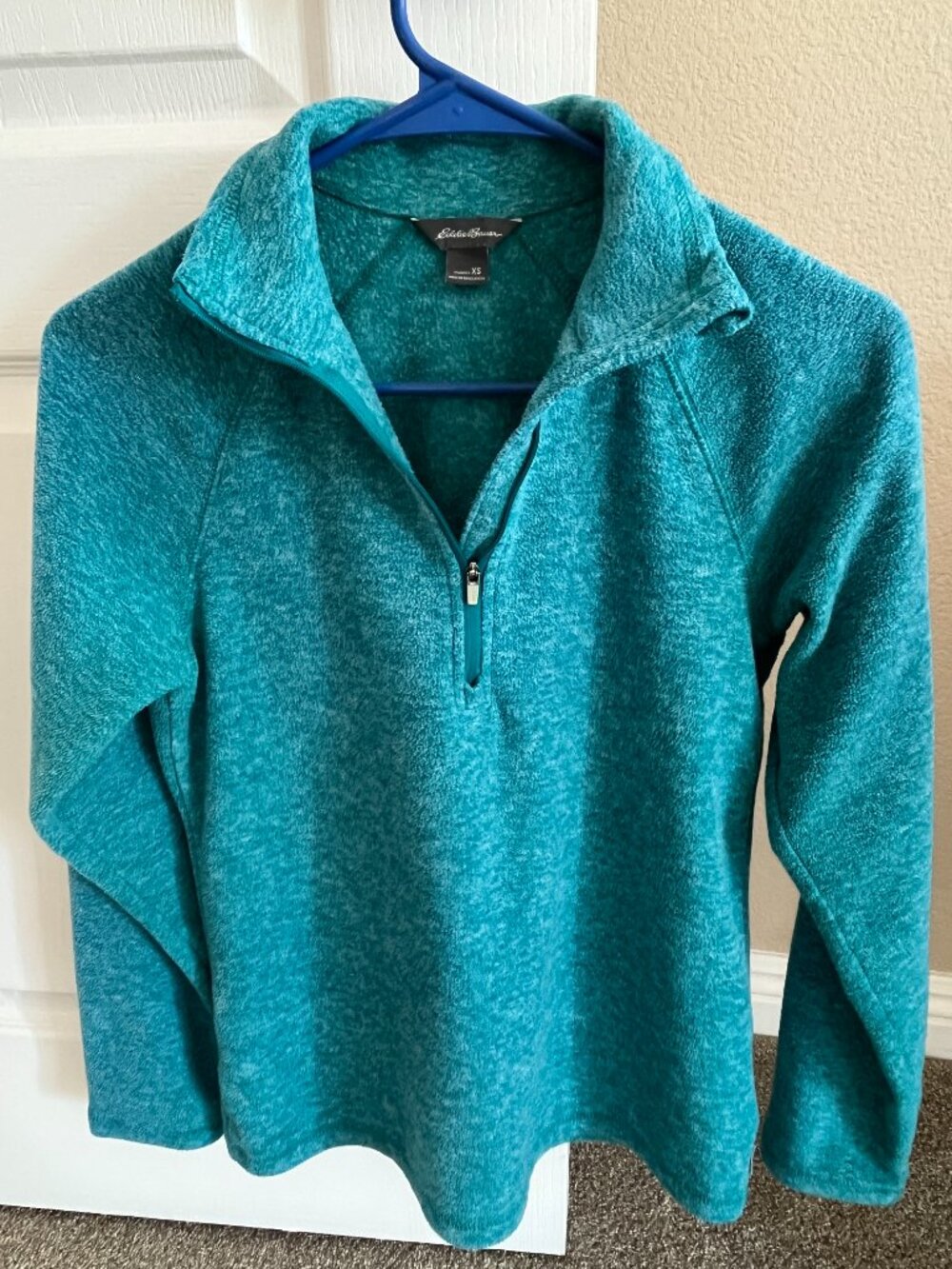 Eddie Bauer 1/4 zip Pullover Fleece - Womens Size:  XS